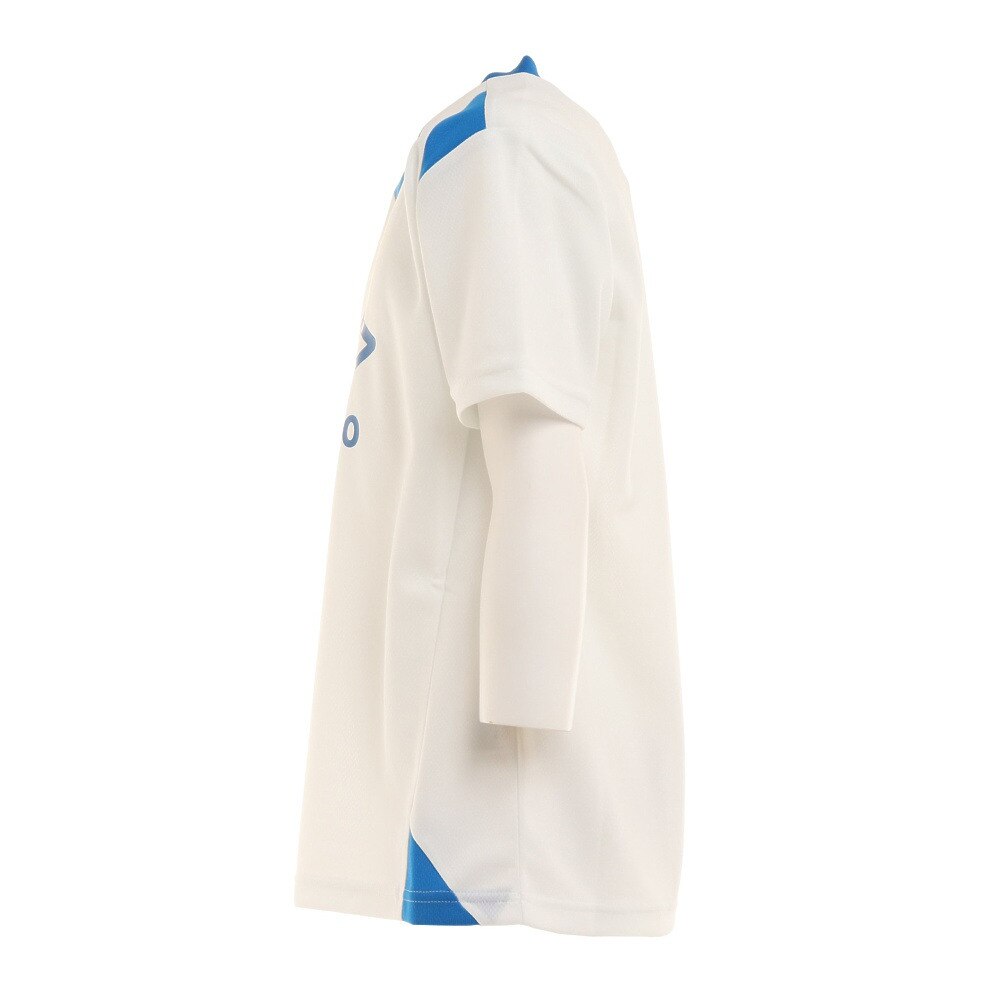 アンブロ（UMBRO）（キッズ）サッカーウェア ジュニア プラクティスシャツ UUJTJA65 WHT