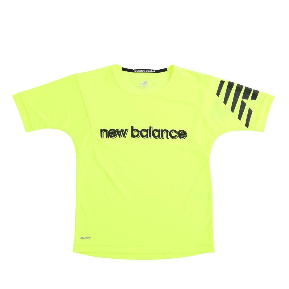 ニューバランス（new balance）（キッズ）サッカーウェア ジュニア ロゴプラクティスシャツ JJTF2323HIL