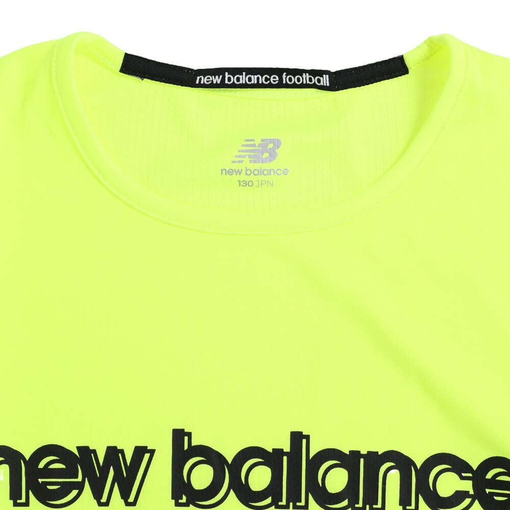 ニューバランス（new balance）（キッズ）サッカーウェア ジュニア ロゴプラクティスシャツ JJTF2323HIL