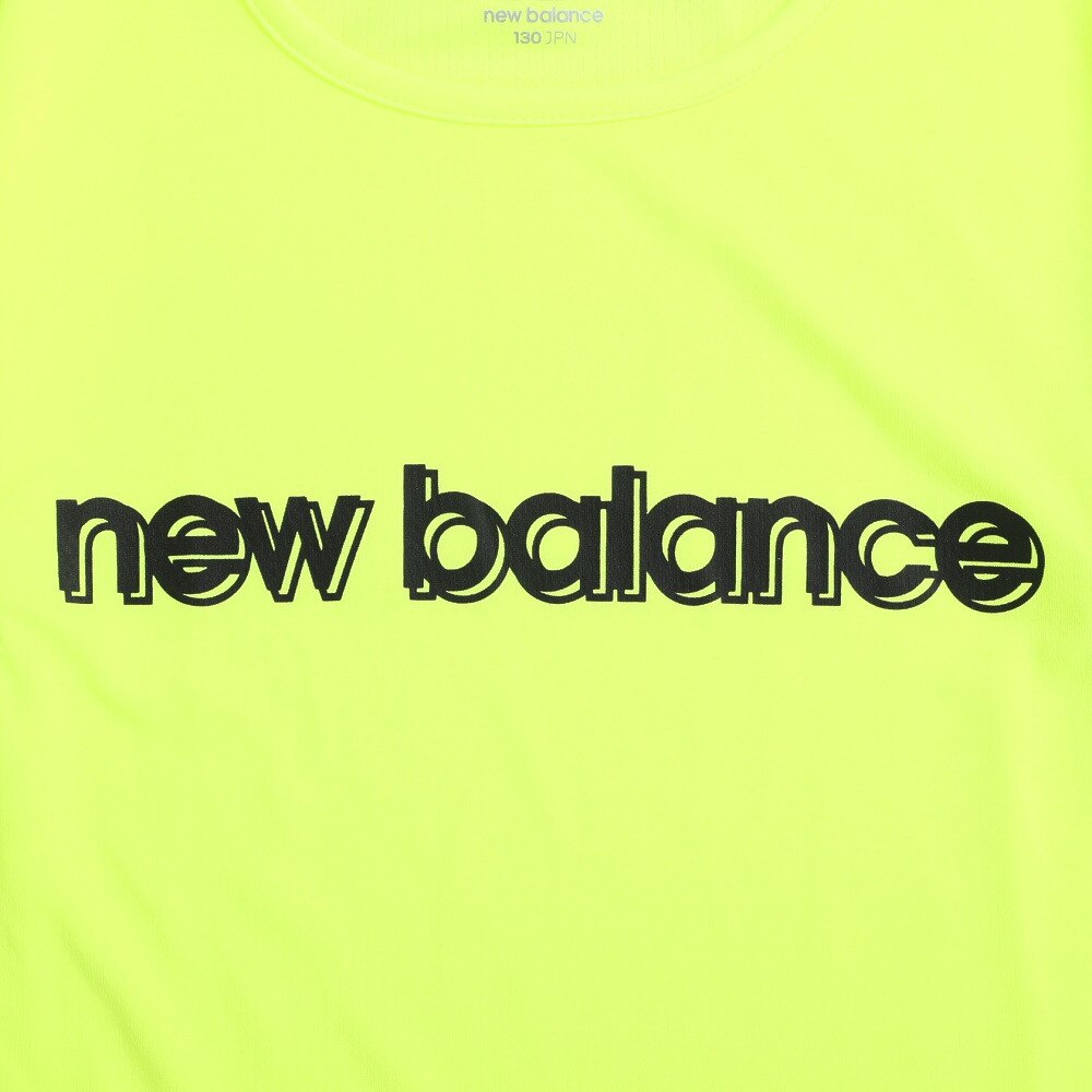 ニューバランス（new balance）（キッズ）サッカーウェア ジュニア ロゴプラクティスシャツ JJTF2323HIL