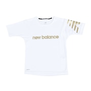 ニューバランス(new balance)(キッズ)サッカーウェア ジュニア ロゴプラクティスシャツ JJTF2323WT