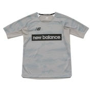 ニューバランス（new balance）（キッズ）サッカーウェア ジュニア Ｊｒトレーニングシャツ JJTF2324GR