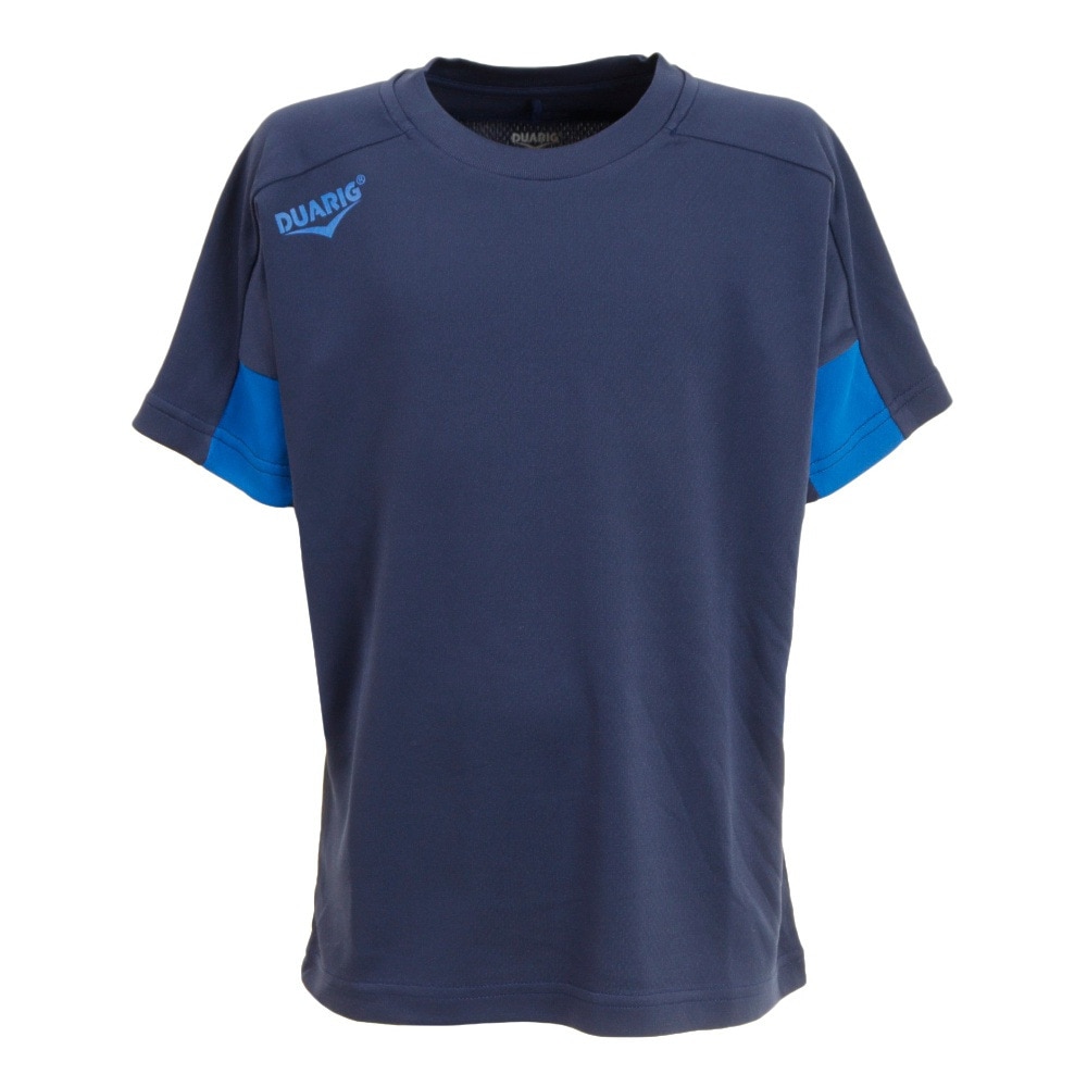 デュアリグ（DUARIG）（キッズ）サッカーウェア ジュニア ドライプラス 半袖 Tシャツ プラクティスシャツ 2S8209-SCWR-742UK  NVY スポーツ用品はスーパースポーツゼビオ