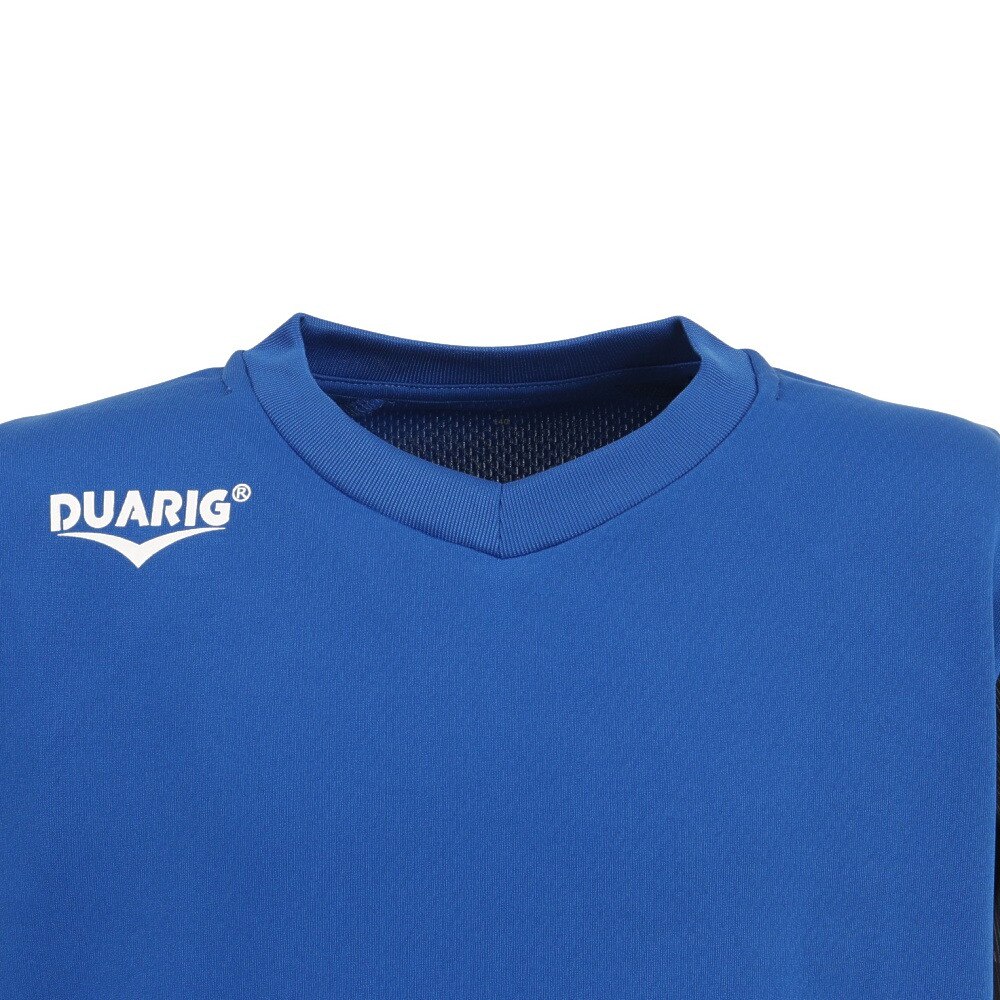 デュアリグ（DUARIG）（キッズ）サッカーウェア ジュニア ドライプラス 半袖 Tシャツ プラクティスシャツ 2S8210-SCWR-742UK BLU