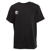 アンブロ（UMBRO）（キッズ）サッカーウェア ジュニア プラクティスシャツ UUJTJA62XB BLK 冷感 速乾