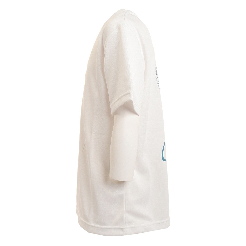 アンブロ（UMBRO）（キッズ）サッカーウェア ジュニア プラクティスシャツ UUJTJA62XB WHT
