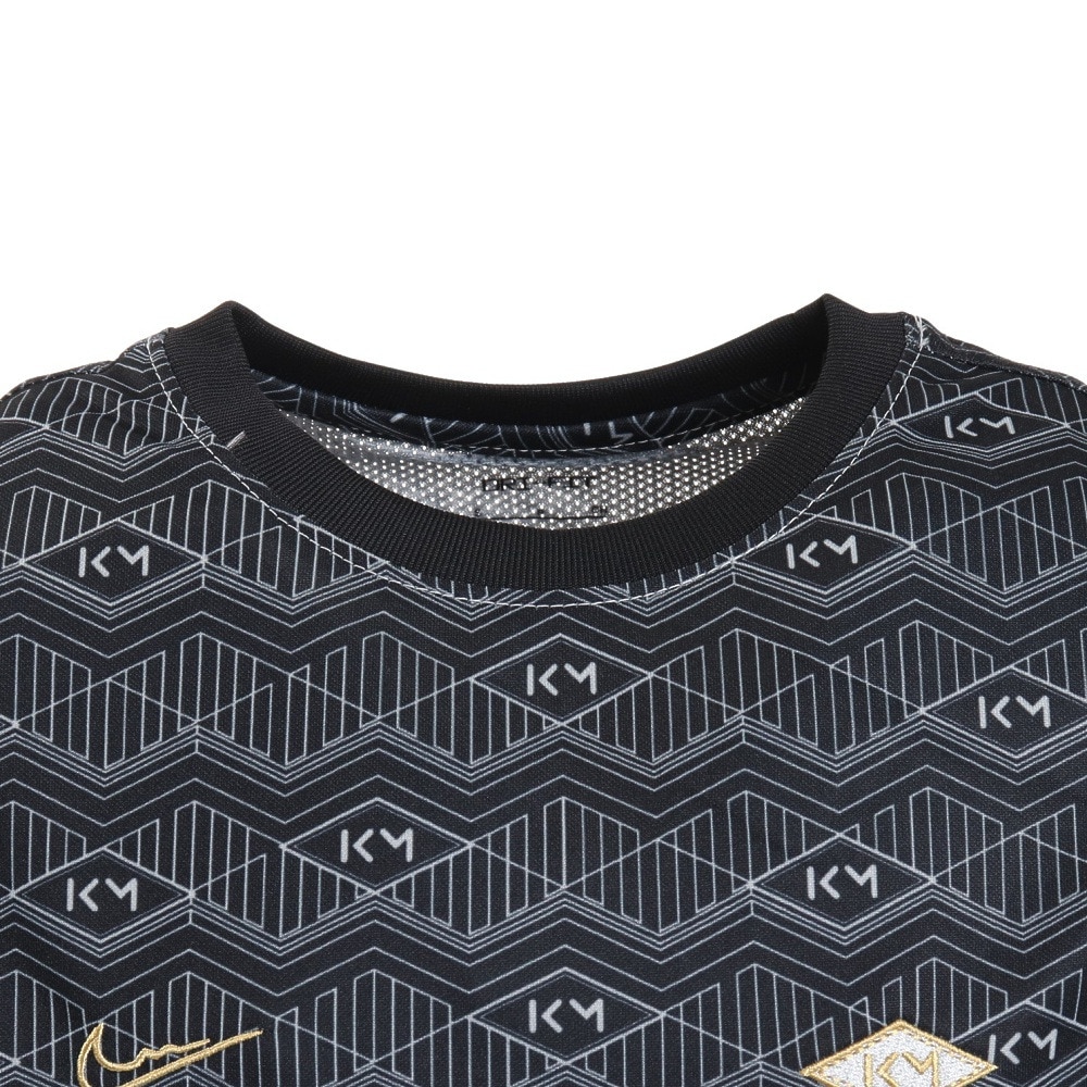 ナイキ（NIKE）（キッズ）サッカーウェア ジュニア キリアン エムバペ ドライフィット 半袖トップ DQ8890-010 速乾