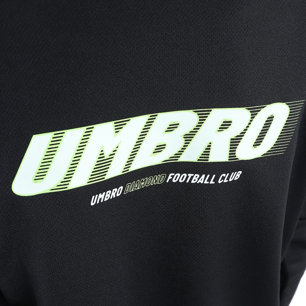 アンブロ｜サッカーウェア ジュニア はじめてサッカー長袖シャツ UUJUJB51 BLK - ゴルフ用品はヴィクトリアゴルフ