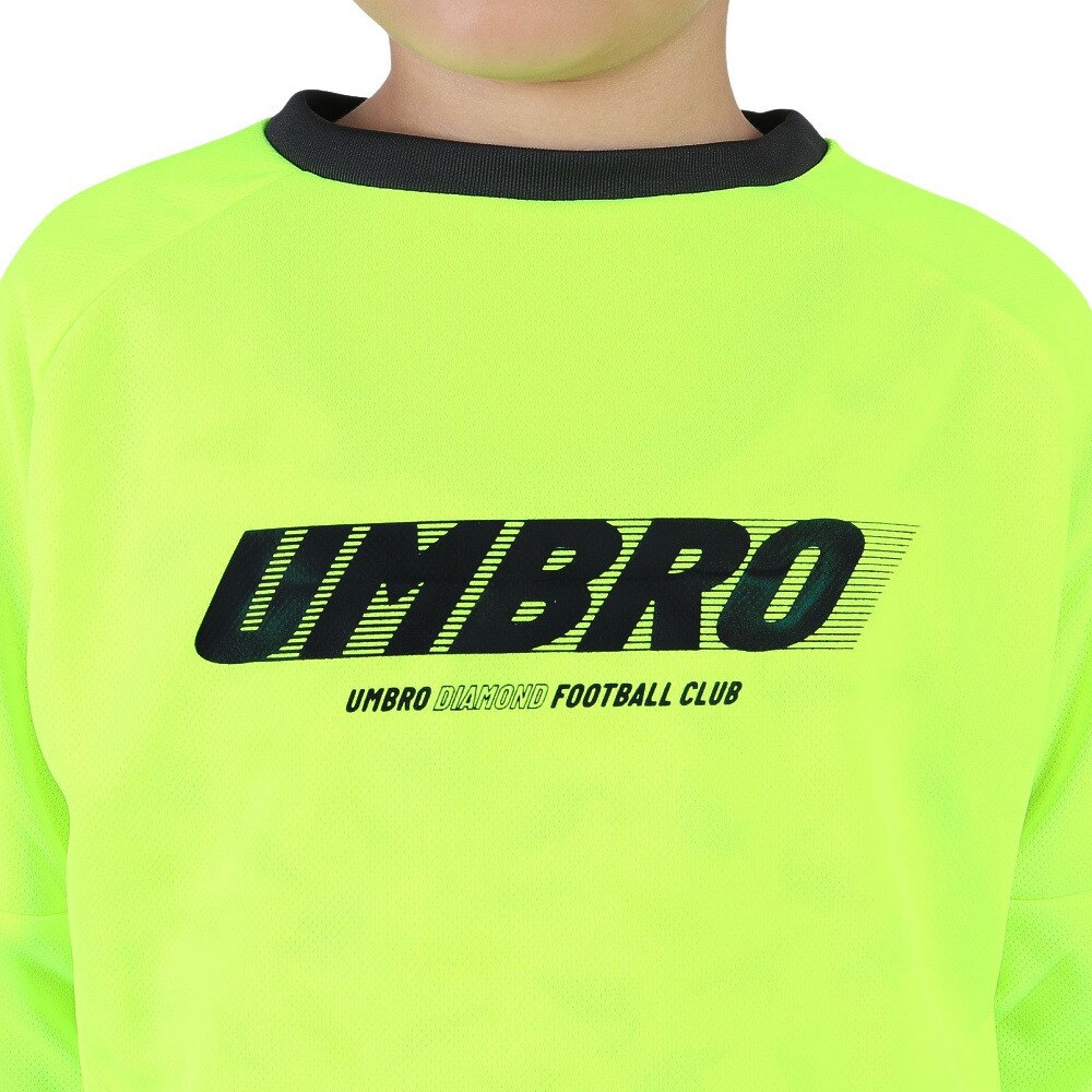 アンブロ｜サッカーウェア ジュニア はじめてサッカー長袖シャツ UUJUJB51 FLIM - マリン、ウィンタースポーツ用品はヴィクトリア