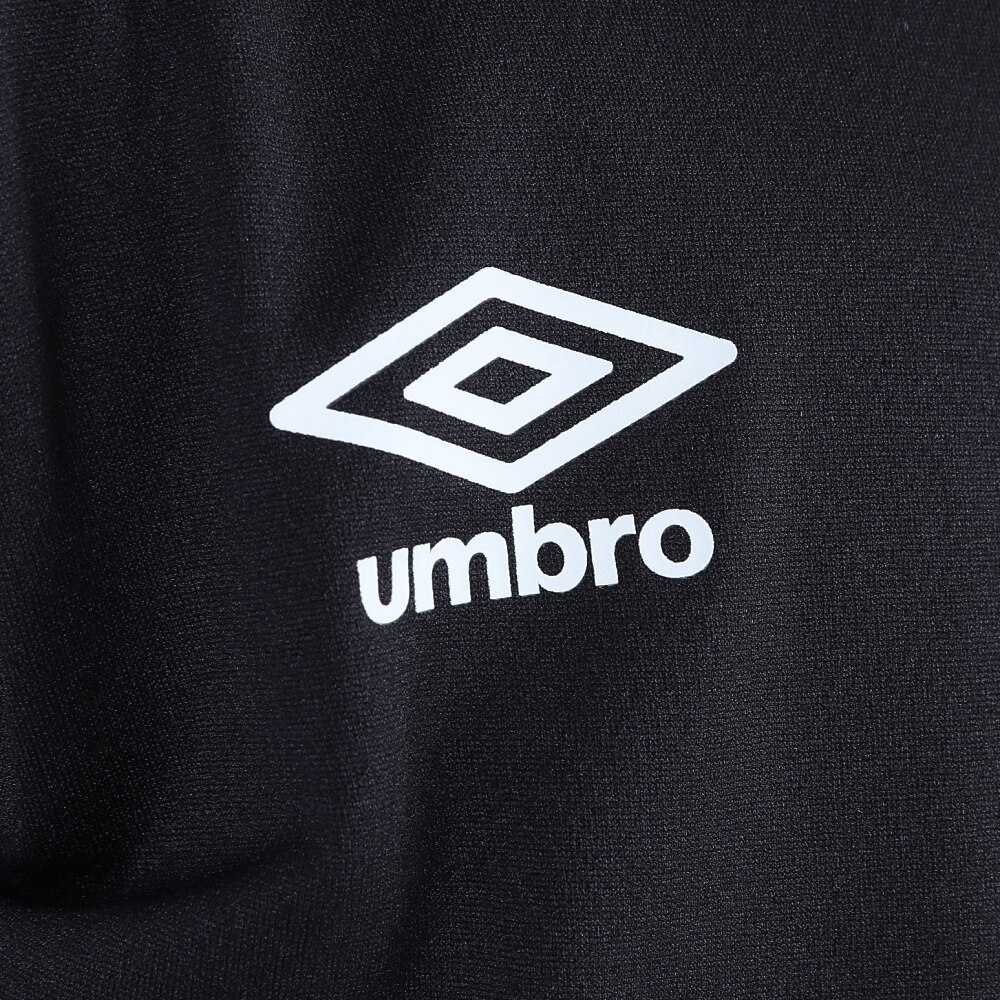 アンブロ｜サッカーウェア ジュニア 長袖プラクティスシャツ UUJUJB53 BLK - アウトドア・キャンプ用品はエルブレス