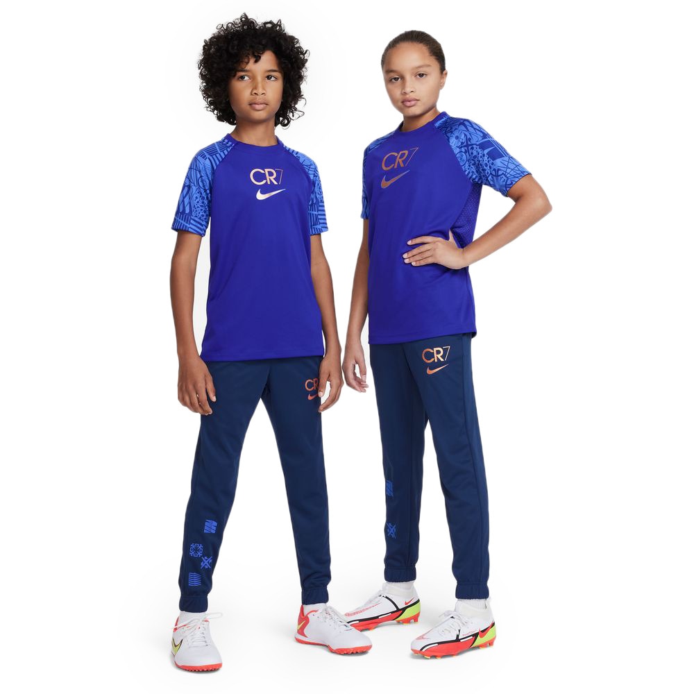 ナイキ（NIKE）（キッズ）サッカーウェア ジュニア ドライフィット CR7 ショートスリーブ サッカートップ DV3122-471  スポーツ用品はスーパースポーツゼビオ