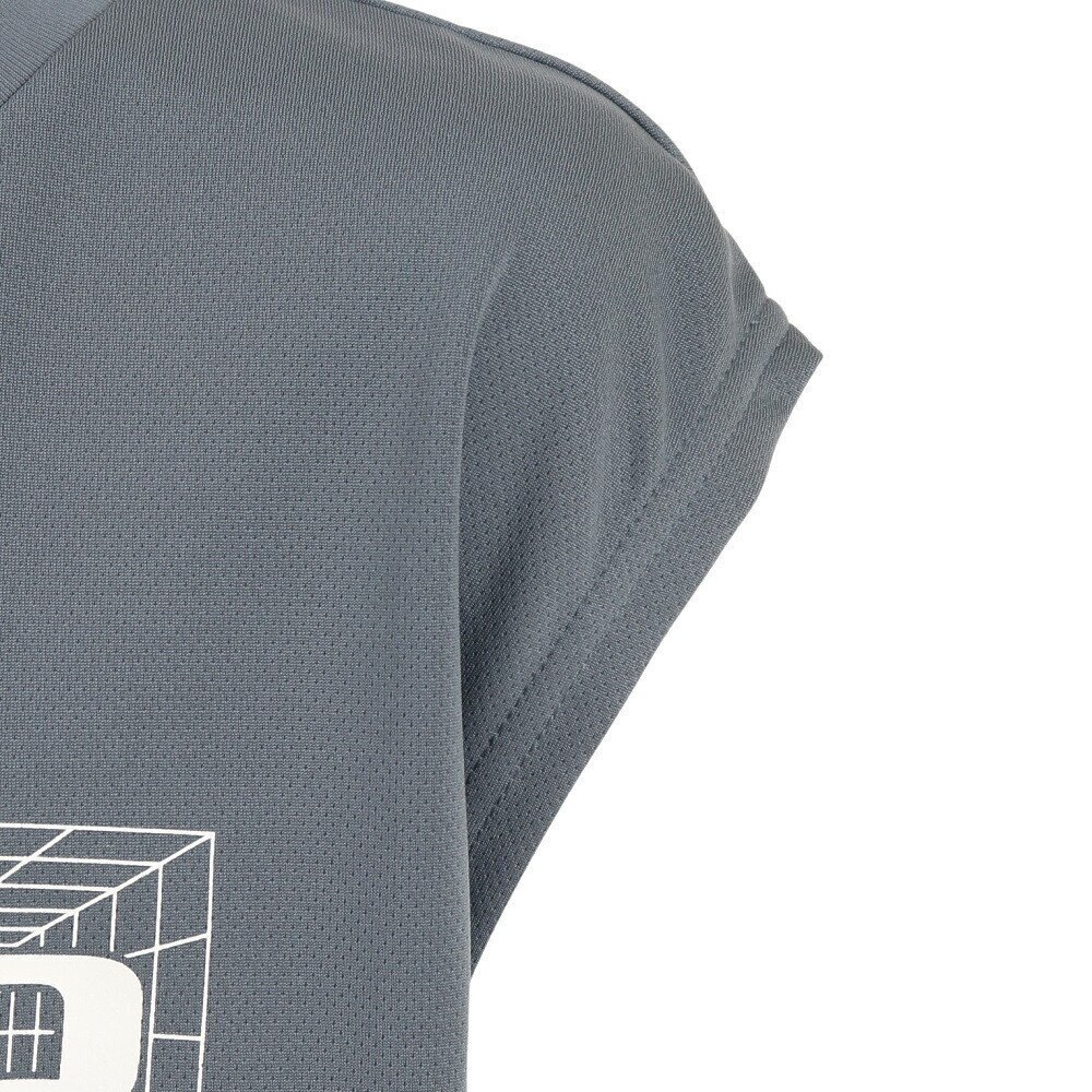 アンブロ（UMBRO）（キッズ）サッカーウェア ジュニア 冷シャツ UUJTJA60 EGRY 接触冷感 UVカット