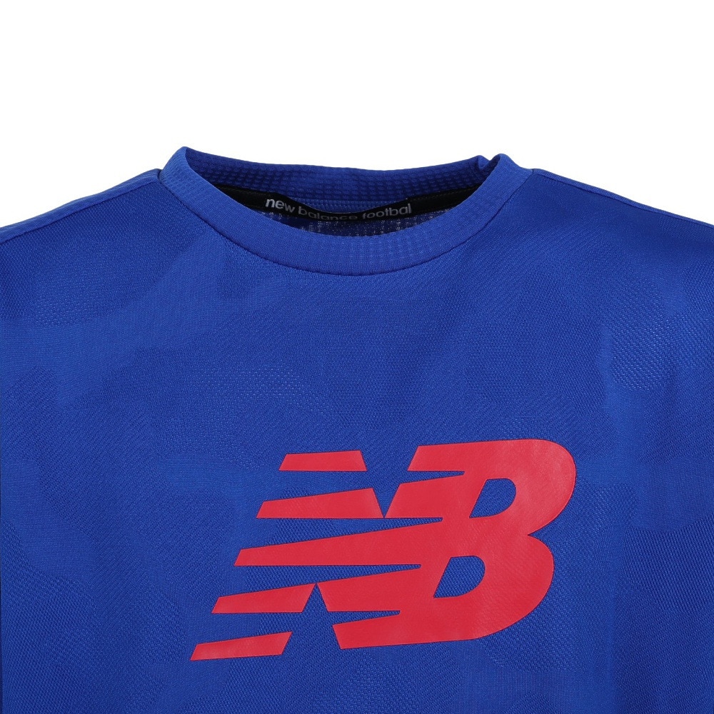 ニューバランス（new balance）（キッズ）サッカーウェア ジュニア トレーニングマッチ ショートスリーブシャツ ABT35208RYB 冷感 速乾