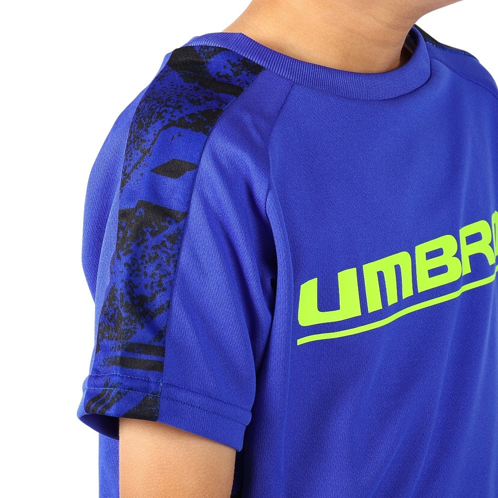 アンブロ｜アンブロ（UMBRO）（キッズ）サッカーウェア ジュニア はじめてプラクティスシャツ UUJVJA54 BLU スポーツ用品はスーパー スポーツゼビオ