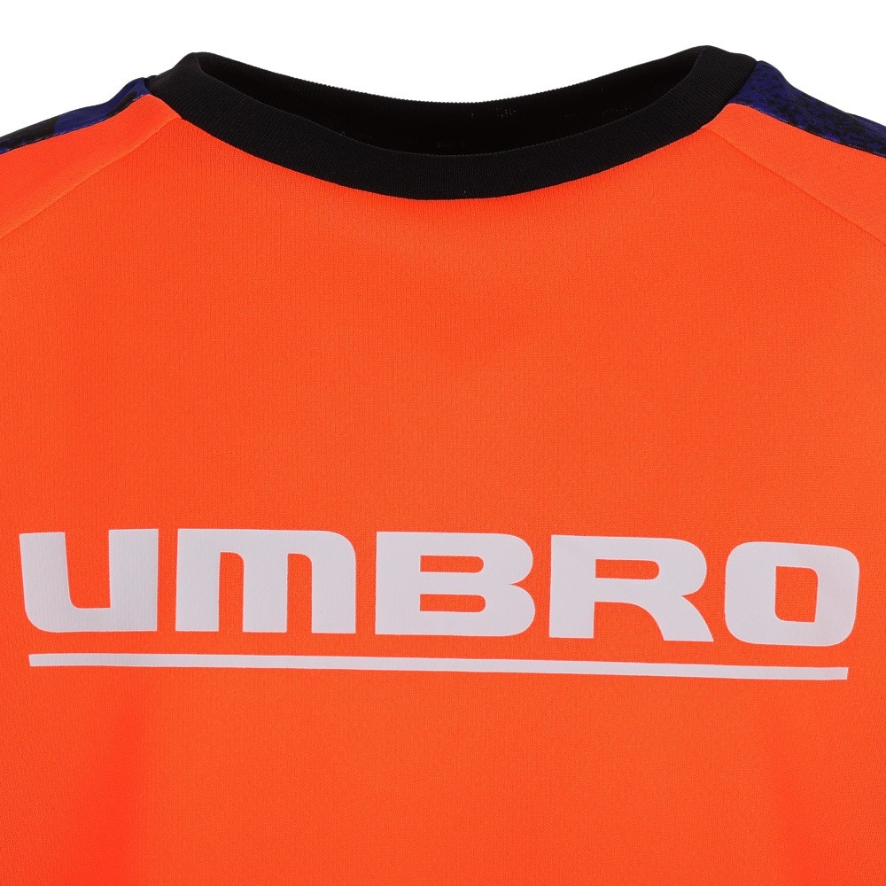 アンブロ（UMBRO）（キッズ）サッカーウェア ジュニア はじめてプラクティスシャツ UUJVJA54 FORG