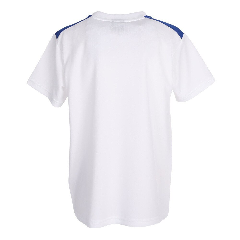 アンブロ（UMBRO）（キッズ）サッカーウェア ジュニア 半袖プラクティスシャツ UUJVJA65 WHT 速乾