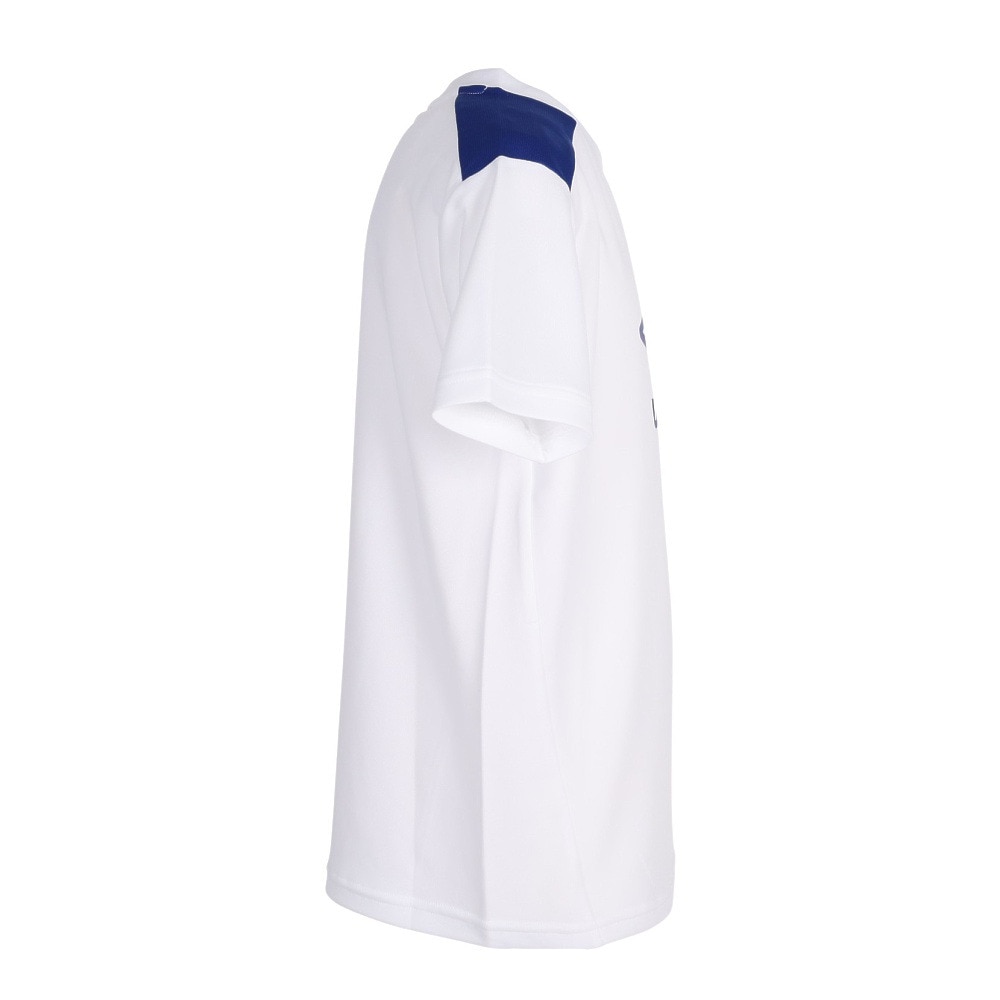 アンブロ（UMBRO）（キッズ）サッカーウェア ジュニア 半袖プラクティスシャツ UUJVJA65 WHT 速乾