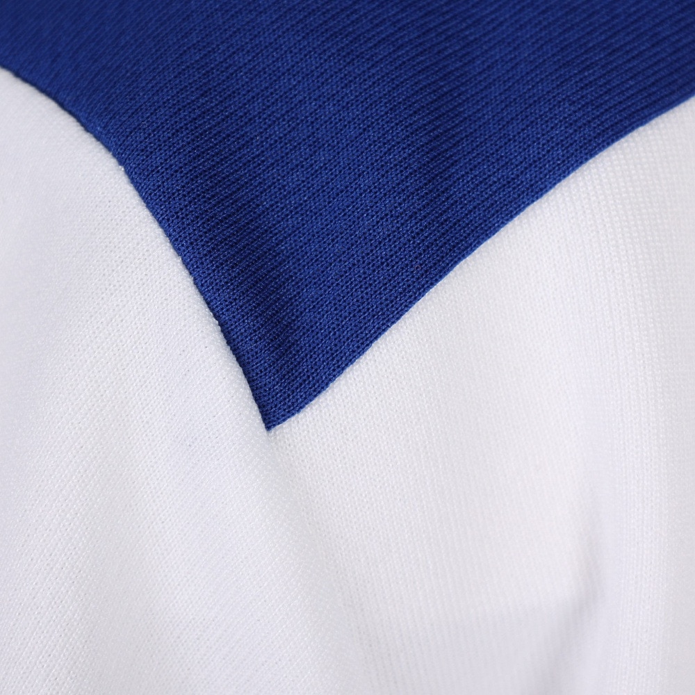 アンブロ（UMBRO）（キッズ）サッカーウェア ジュニア 半袖プラクティスシャツ UUJVJA65 WHT 速乾