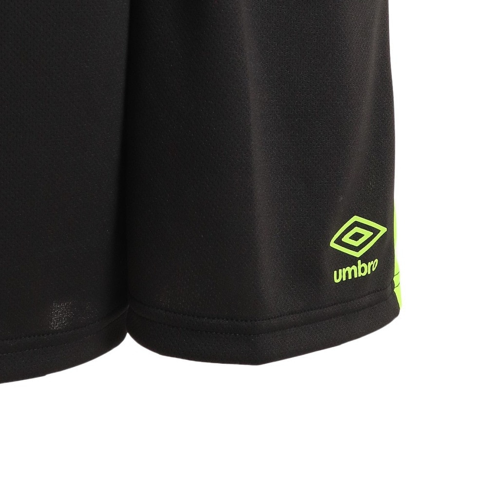 アンブロ（UMBRO）（キッズ）サッカーウェア UVカット ジュニア はじめてサッカーパンツ UUJTJD54 BLK
