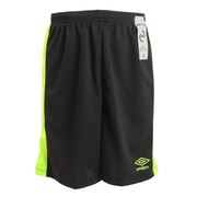 アンブロ（UMBRO）（キッズ）サッカーウェア UVカット ジュニア はじめてサッカーパンツ UUJTJD54 BLK 速乾