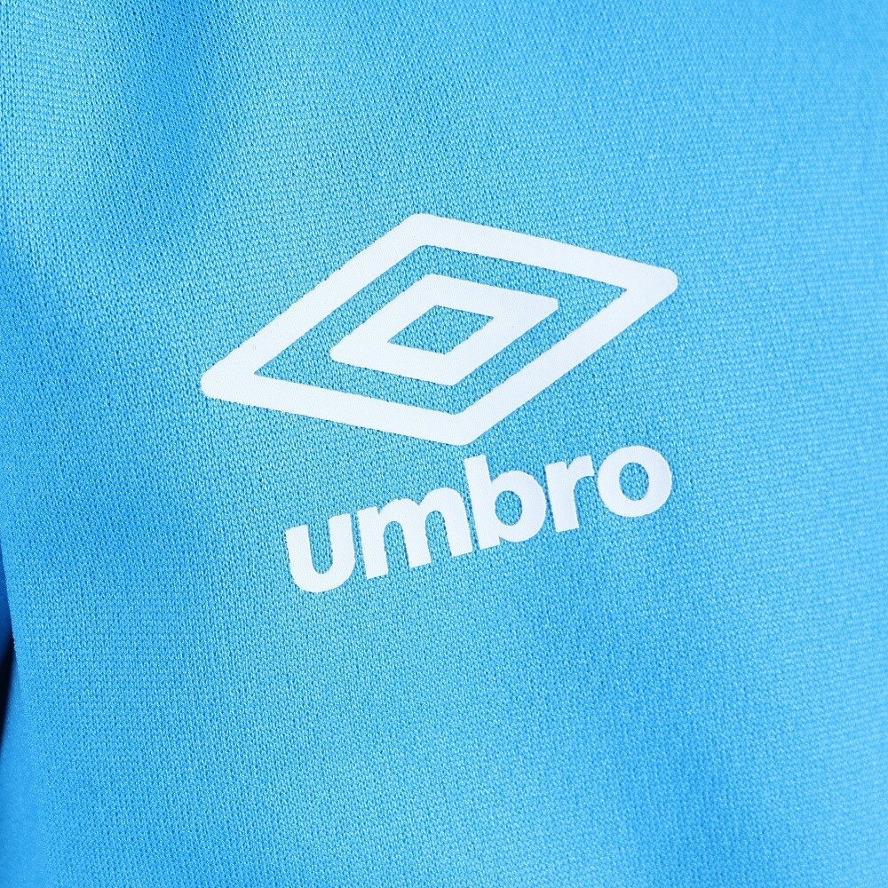 アンブロ（UMBRO）（キッズ）サッカーウェア ジュニア 長袖プラクティスシャツ UUJUJB53 IBLU
