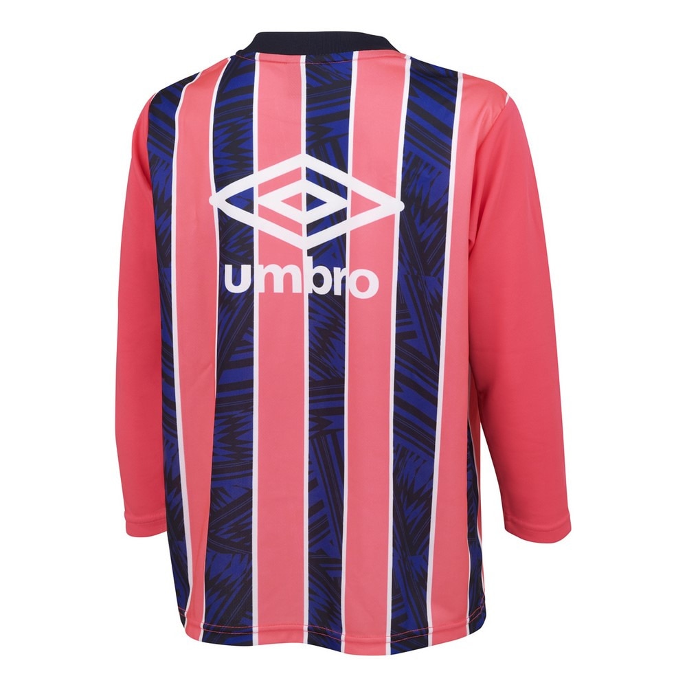 アンブロ（UMBRO）（キッズ）サッカーウェア ジュニア THE THIRD グラフィック長袖プラクティスシャツ UUJWJB51 FMZD