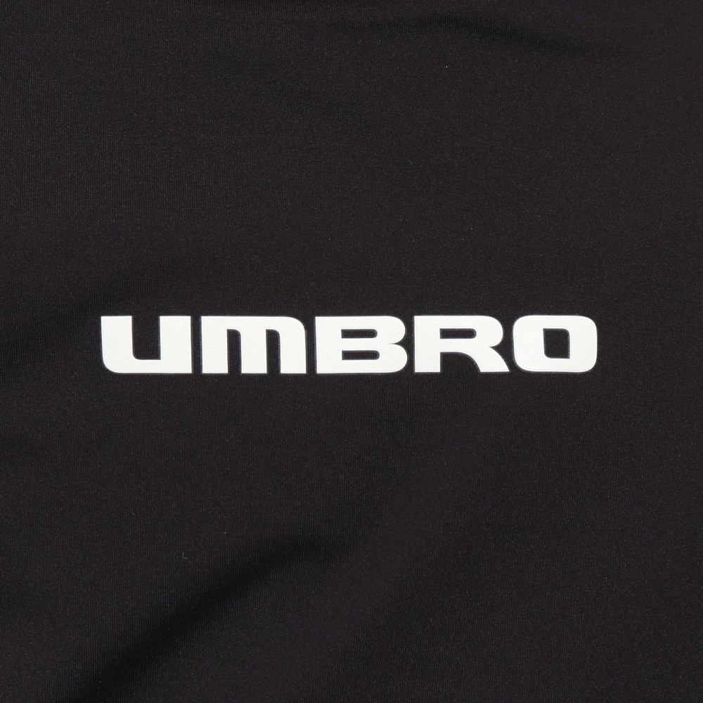 アンブロ（UMBRO）（キッズ）サッカーウェア ジュニア THE THIRD グラフィック長袖プラクティスシャツ UUJWJB53 BLK