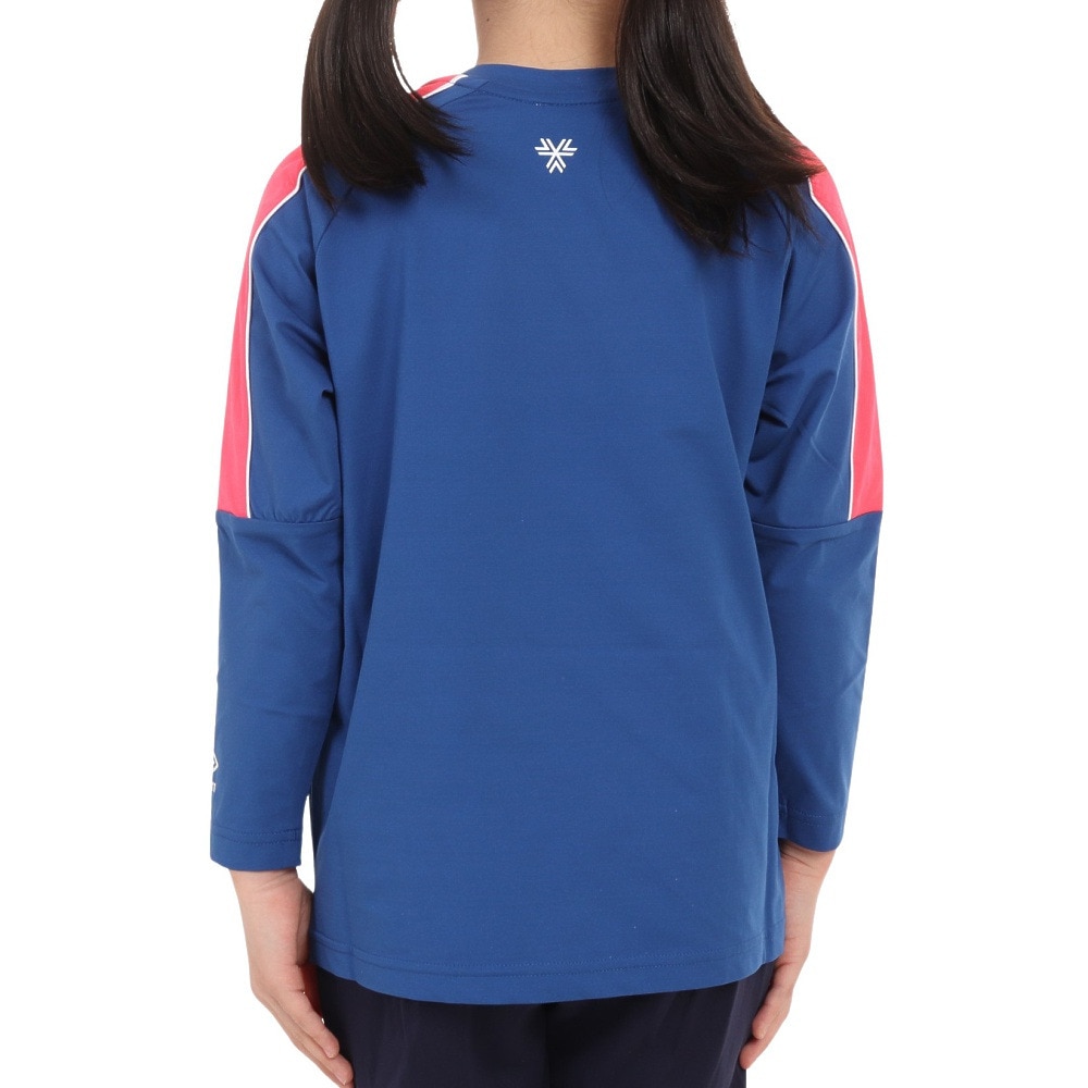 アンブロ（UMBRO）（キッズ）サッカーウェア ジュニア THE THIRD グラフィック長袖プラクティスシャツ UUJWJB53 MCNV