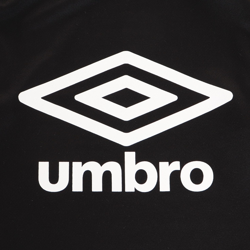 アンブロ（UMBRO）（キッズ）サッカーウェア ジュニア はじめてプラクティスシャツ UUJWJB54 BLK