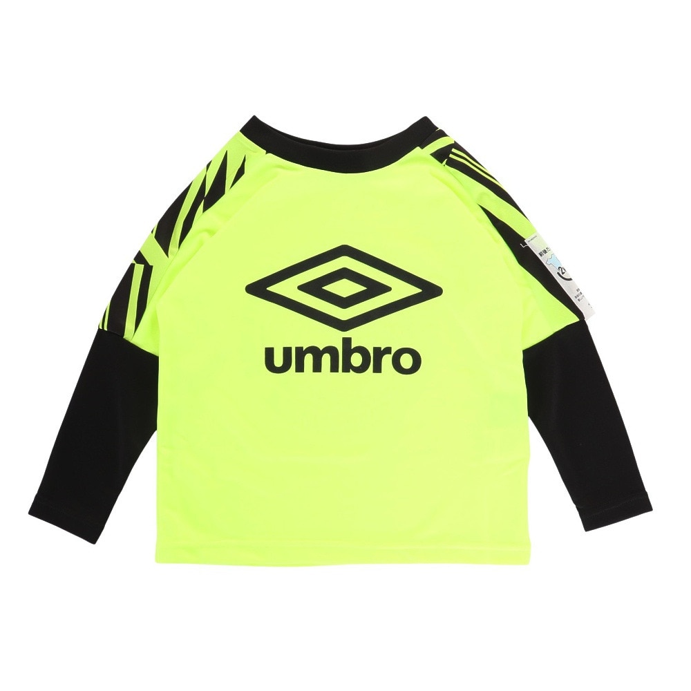 アンブロ（UMBRO）（キッズ）サッカーウェア ジュニア はじめてプラクティスシャツ UUJWJB54 FLIM