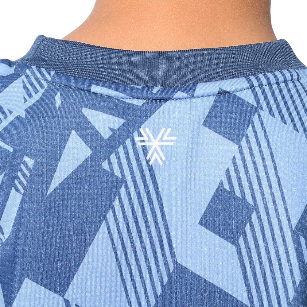 アンブロ（UMBRO）（キッズ）サッカーウェア ジュニア THE THIRD グラフィックショートスリーブプラシャツ UUJXJA51 DKDM