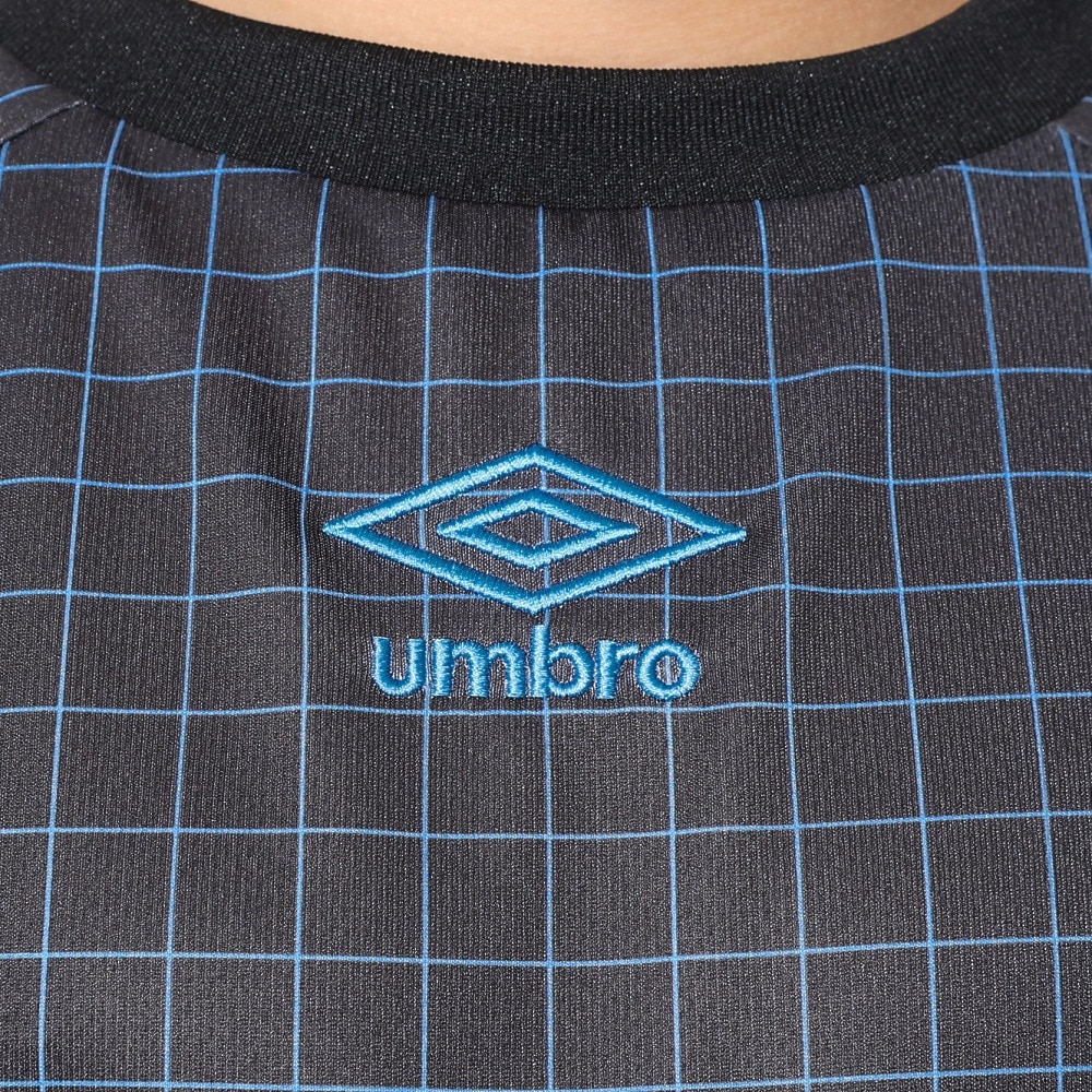 アンブロ（UMBRO）（キッズ）サッカーウェア ジュニア STARTER はじめてプラクティスシャツ UUJXJA54 BLK 速乾 UVカット