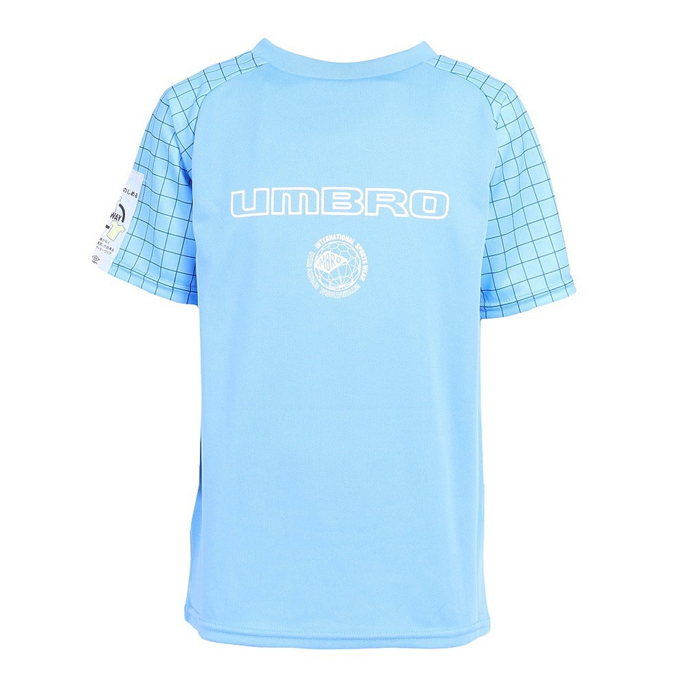 アンブロ（UMBRO）（キッズ）サッカーウェア ジュニア STARTER はじめてプラクティスシャツ UUJXJA54 CLBU 速乾 UVカット