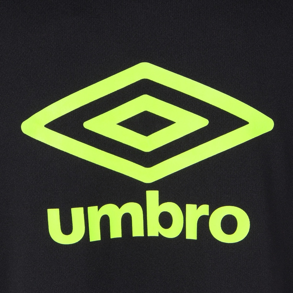 アンブロ（UMBRO）（キッズ）サッカーウェア ジュニア 半袖プラクティスシャツ UUJXJA59 BLK