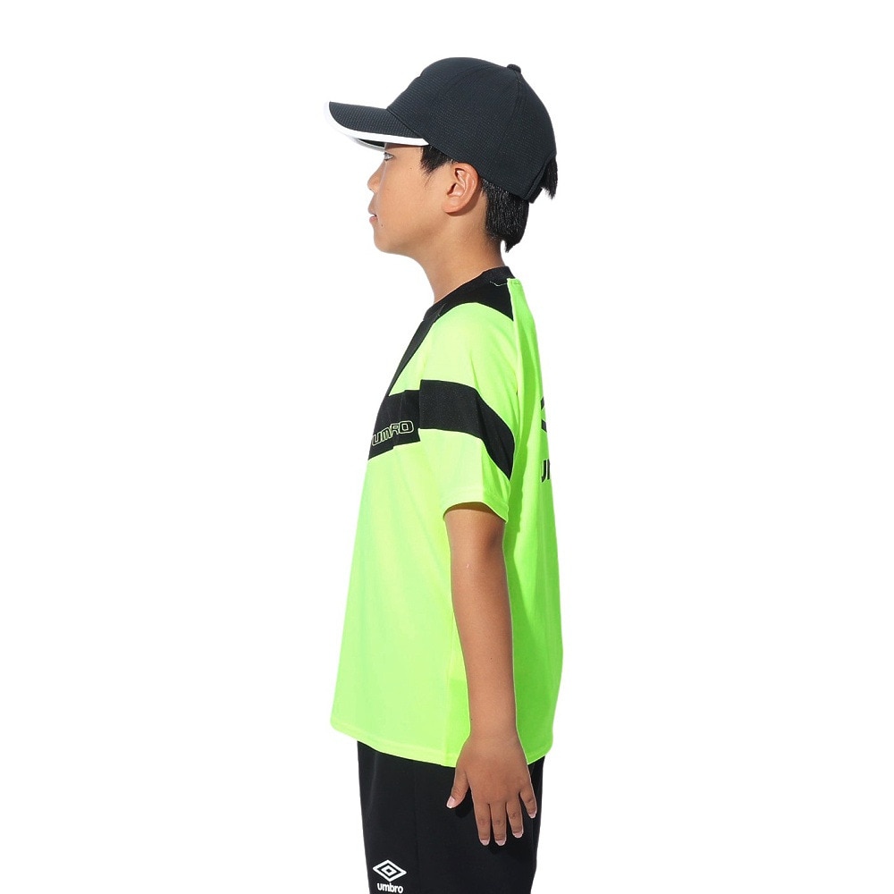 アンブロ（UMBRO）（キッズ）サッカーウェア ジュニア 半袖プラクティスシャツ UUJXJA59 FLIM 速乾 UVカット