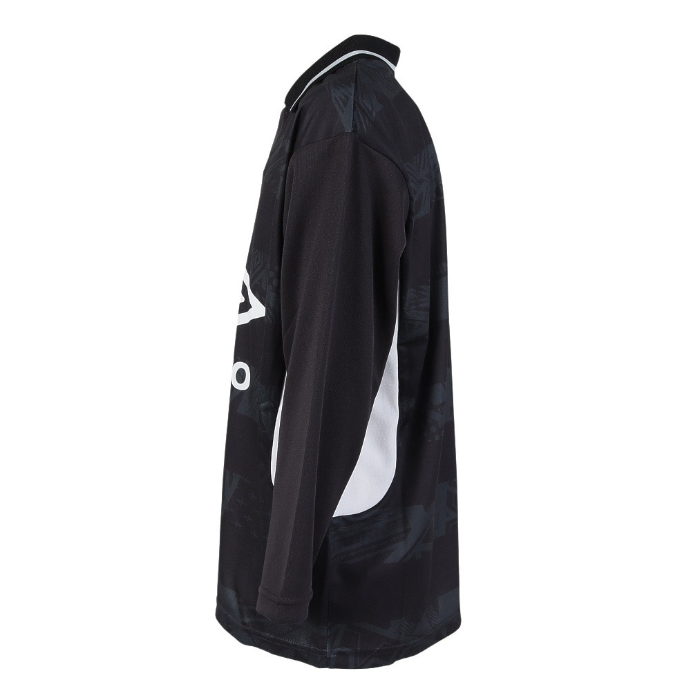 アンブロ（UMBRO）（キッズ）サッカーウェア ジュニア THE THIRD グラフィックプラクティスシャツ UF4FLS50J BK00