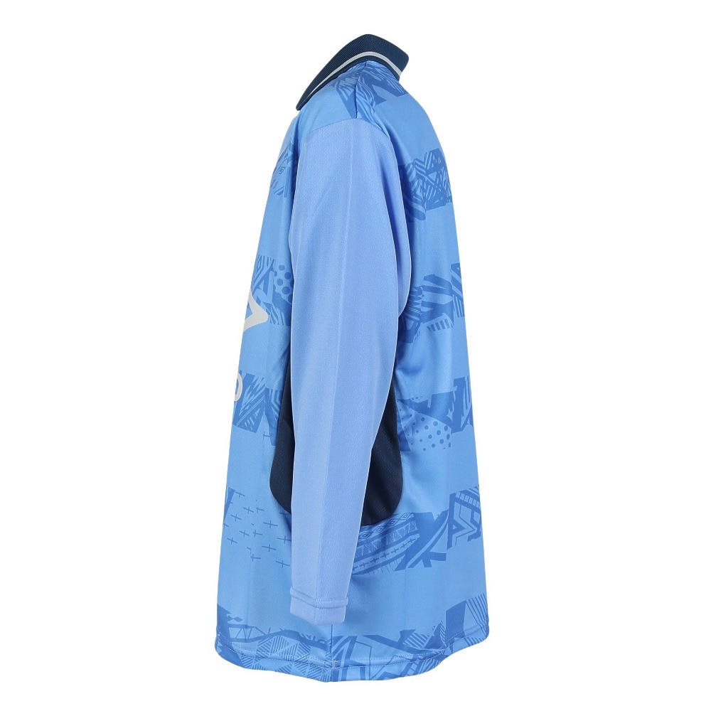 アンブロ（UMBRO）（キッズ）サッカーウェア ジュニア THE THIRD グラフィックプラクティスシャツ UF4FLS50J BL00
