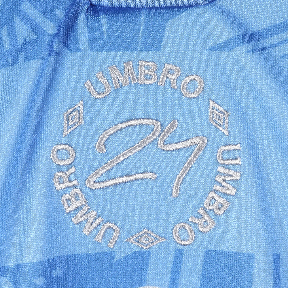 アンブロ（UMBRO）（キッズ）サッカーウェア ジュニア THE THIRD グラフィックプラクティスシャツ UF4FLS50J BL00