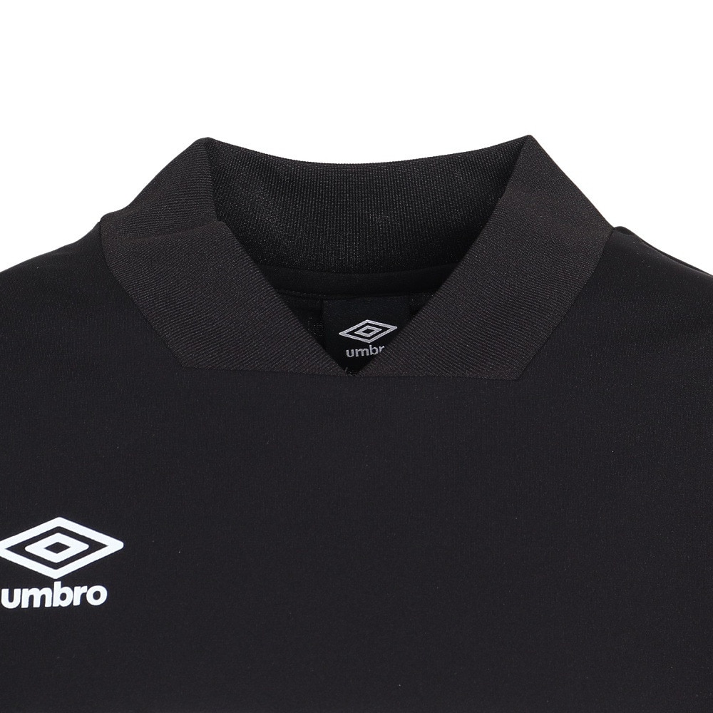 アンブロ（UMBRO）（キッズ）サッカーウェア ジュニア THE THIRD フィールテックプラシャツ UF4FLS51J BK00
