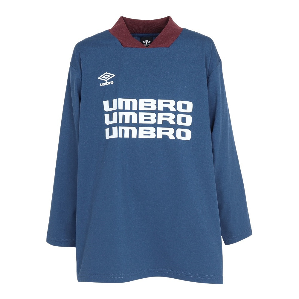 アンブロ（UMBRO）（キッズ）サッカーウェア ジュニア THE THIRD フィールテックプラシャツ UF4FLS51J NV00