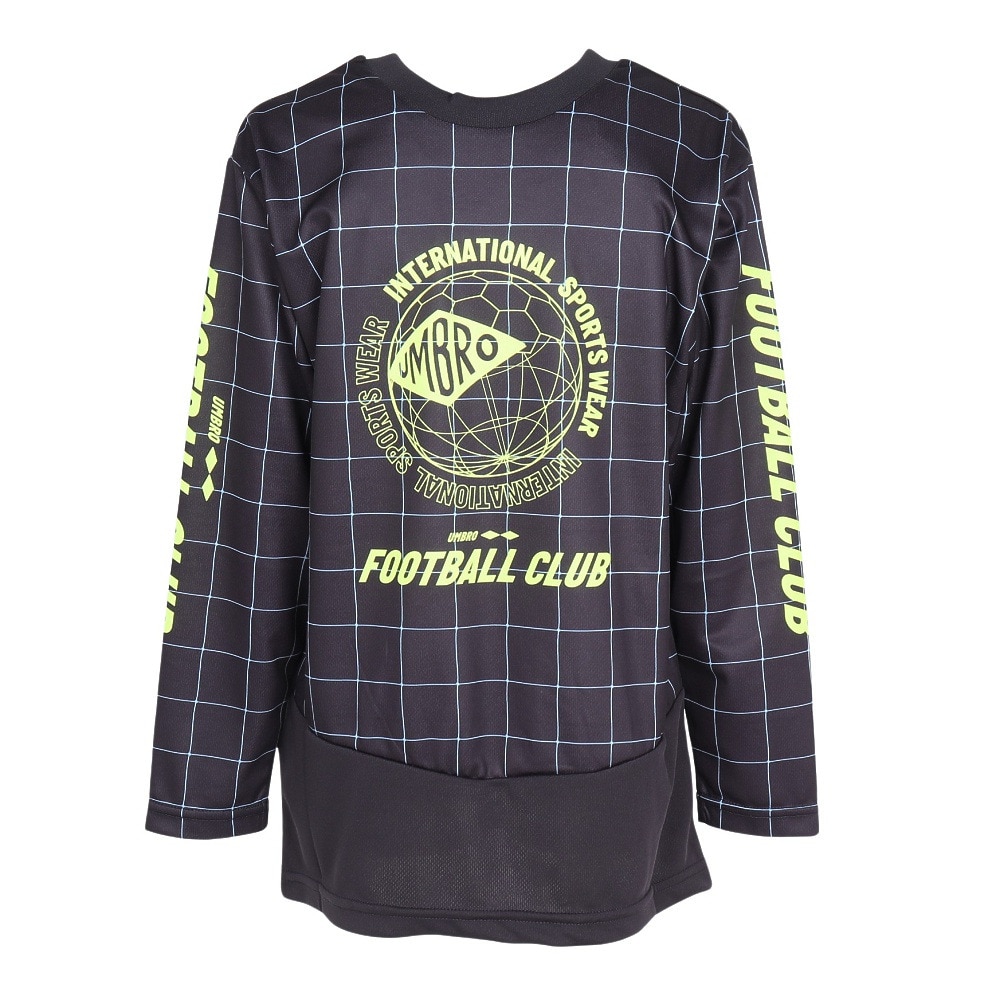 アンブロ（UMBRO）（キッズ）サッカーウェア ジュニア はじめてプラクティスシャツ UF4FLS54J BK00