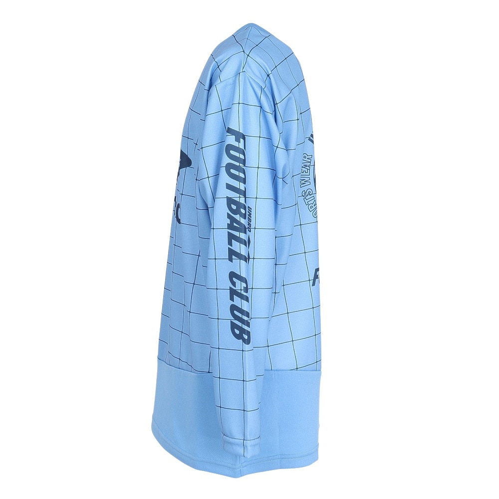 アンブロ（UMBRO）（キッズ）サッカーウェア ジュニア はじめてプラクティスシャツ UF4FLS54J BL00