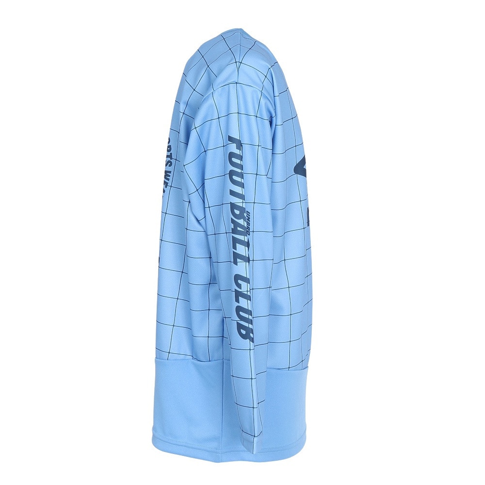 アンブロ（UMBRO）（キッズ）サッカーウェア ジュニア はじめてプラクティスシャツ UF4FLS54J BL00