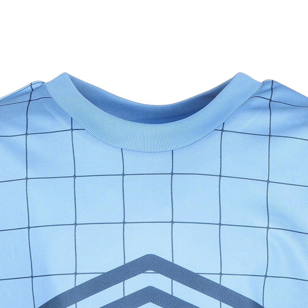 アンブロ（UMBRO）（キッズ）サッカーウェア ジュニア はじめてプラクティスシャツ UF4FLS54J BL00