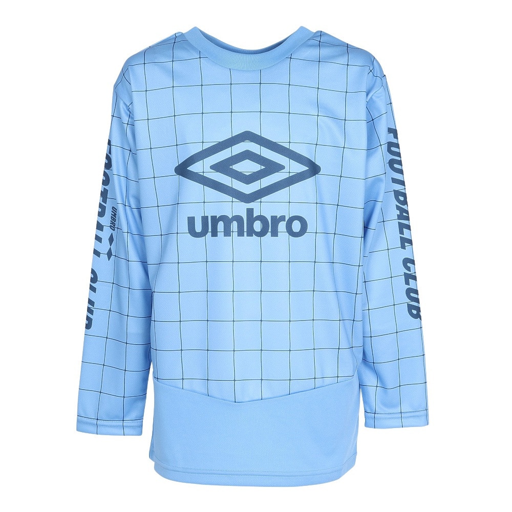 アンブロ（UMBRO）（キッズ）サッカーウェア ジュニア はじめてプラクティスシャツ UF4FLS54J BL00