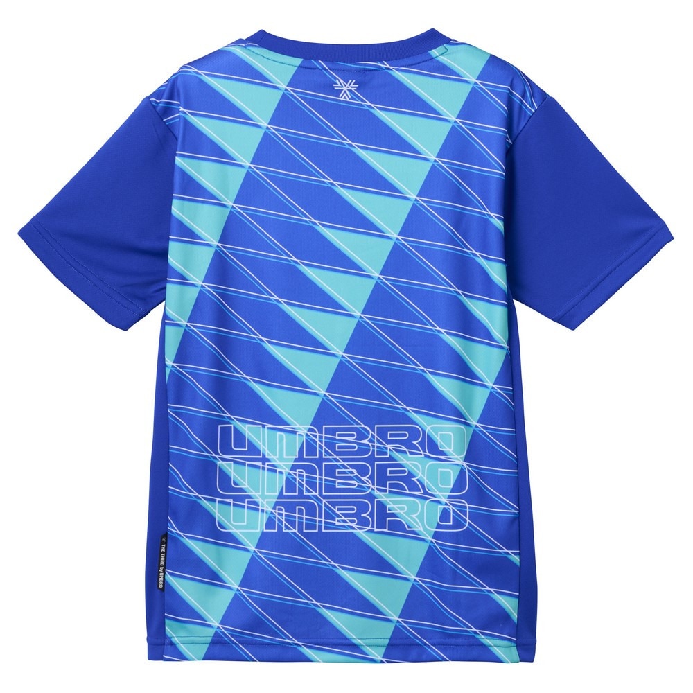 アンブロ（UMBRO）（キッズ）サッカーウェア ジュニア THE THIRD by UMBRO ジュニアグラフィックプラクティスシャツ UF5SHS50J BL00