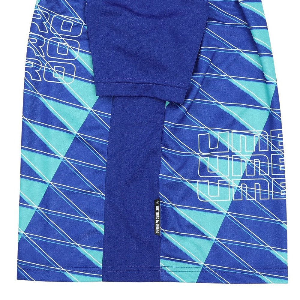 Umbro サッカーシャツ 青白 ストライプ　キッズ160cm Umbro サッカーシャツ 青白 ストライプ キッズ160cm アンブロ（UMBRO