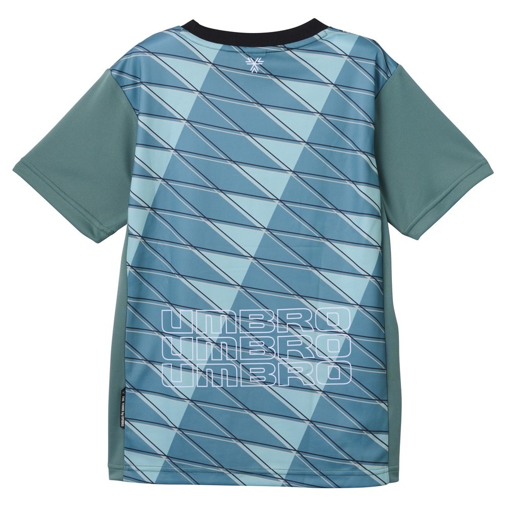 アンブロ（UMBRO）（キッズ）【新商品】サッカーウェア ジュニア THE THIRD by UMBRO ジュニアグラフィックプラクティスシャツ UF5SHS50J KH00