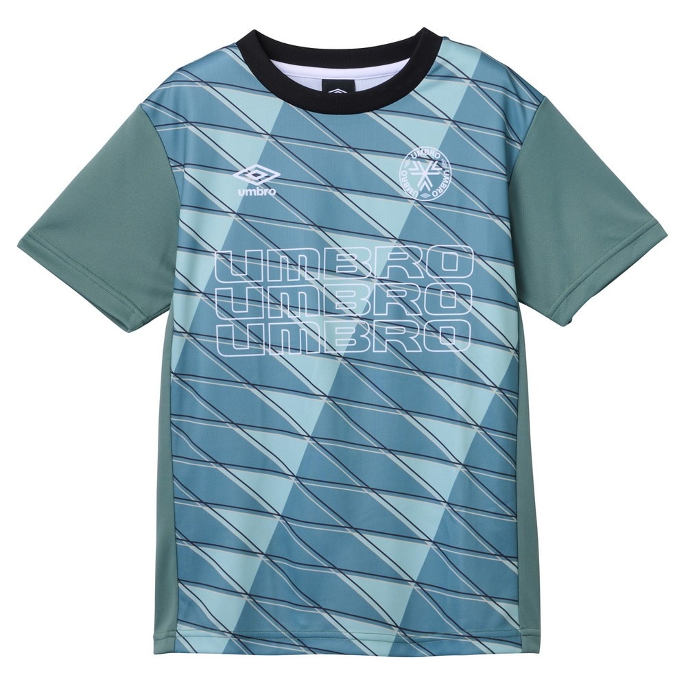 アンブロ（UMBRO）（キッズ）【新商品】サッカーウェア ジュニア THE THIRD by UMBRO ジュニアグラフィックプラクティスシャツ UF5SHS50J KH00