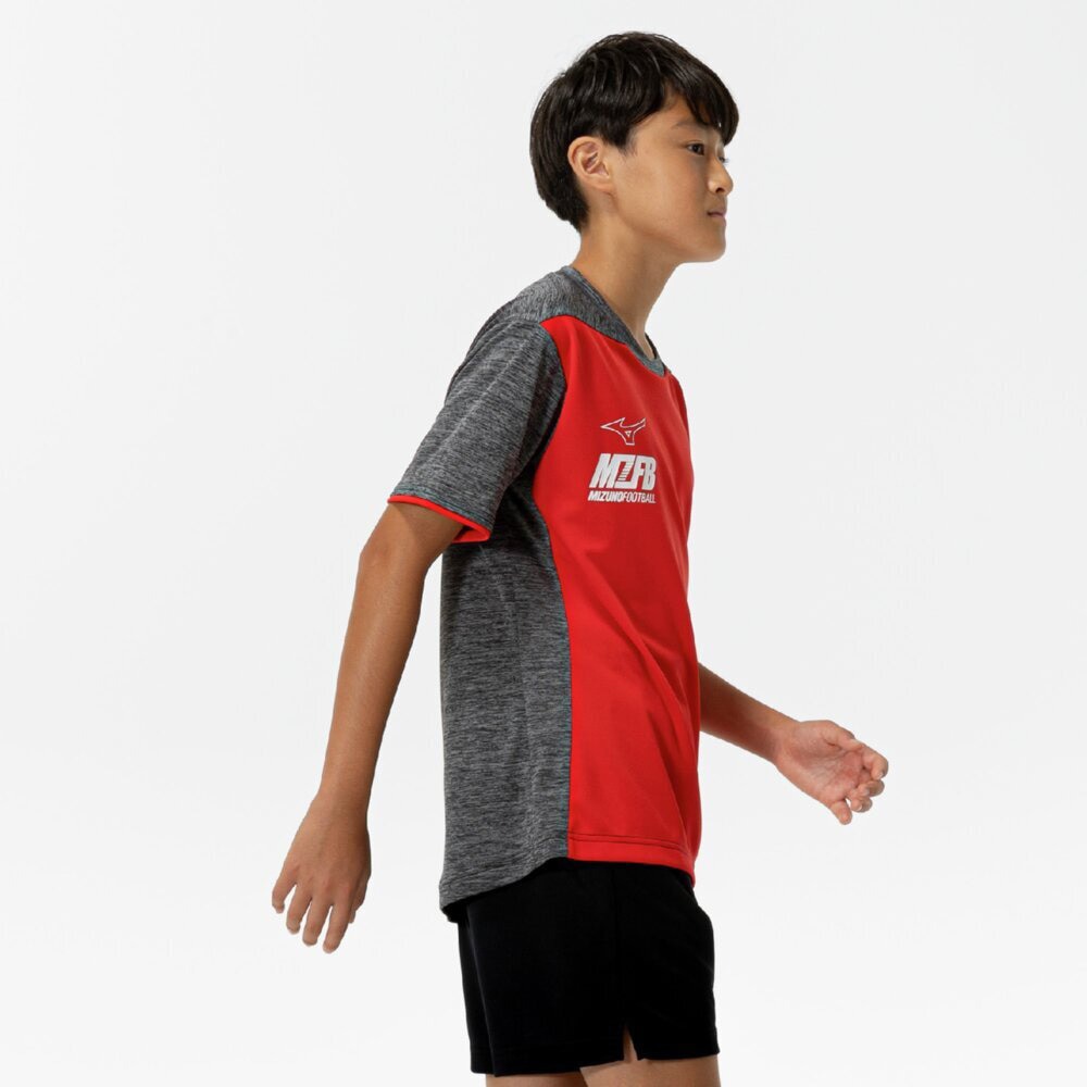 ミズノ（MIZUNO）（キッズ）サッカーウェア ジュニア プラクティスシャツ P2MAC19063